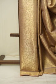 Mauve Tussar Silk Saree - SRMTSS1950