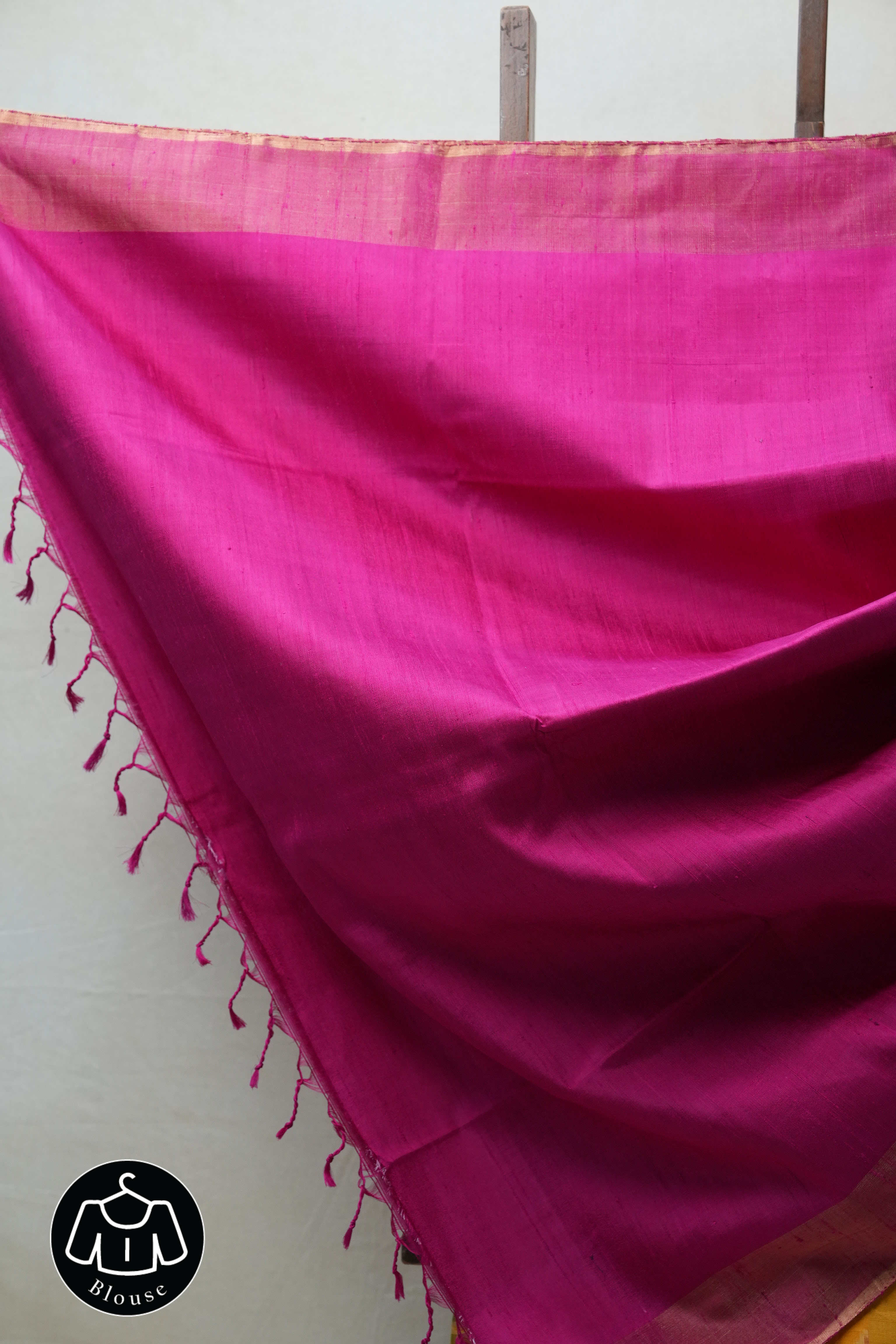 Yellow Raw Silk Ikat Saree - SRYRSS767