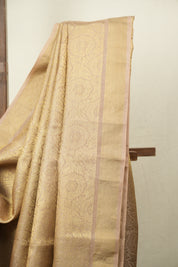 Mauve Tussar Silk Saree - SRMTSS1950