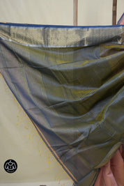 Dusty Pink Maheshwari Saree - SRDPMS1001