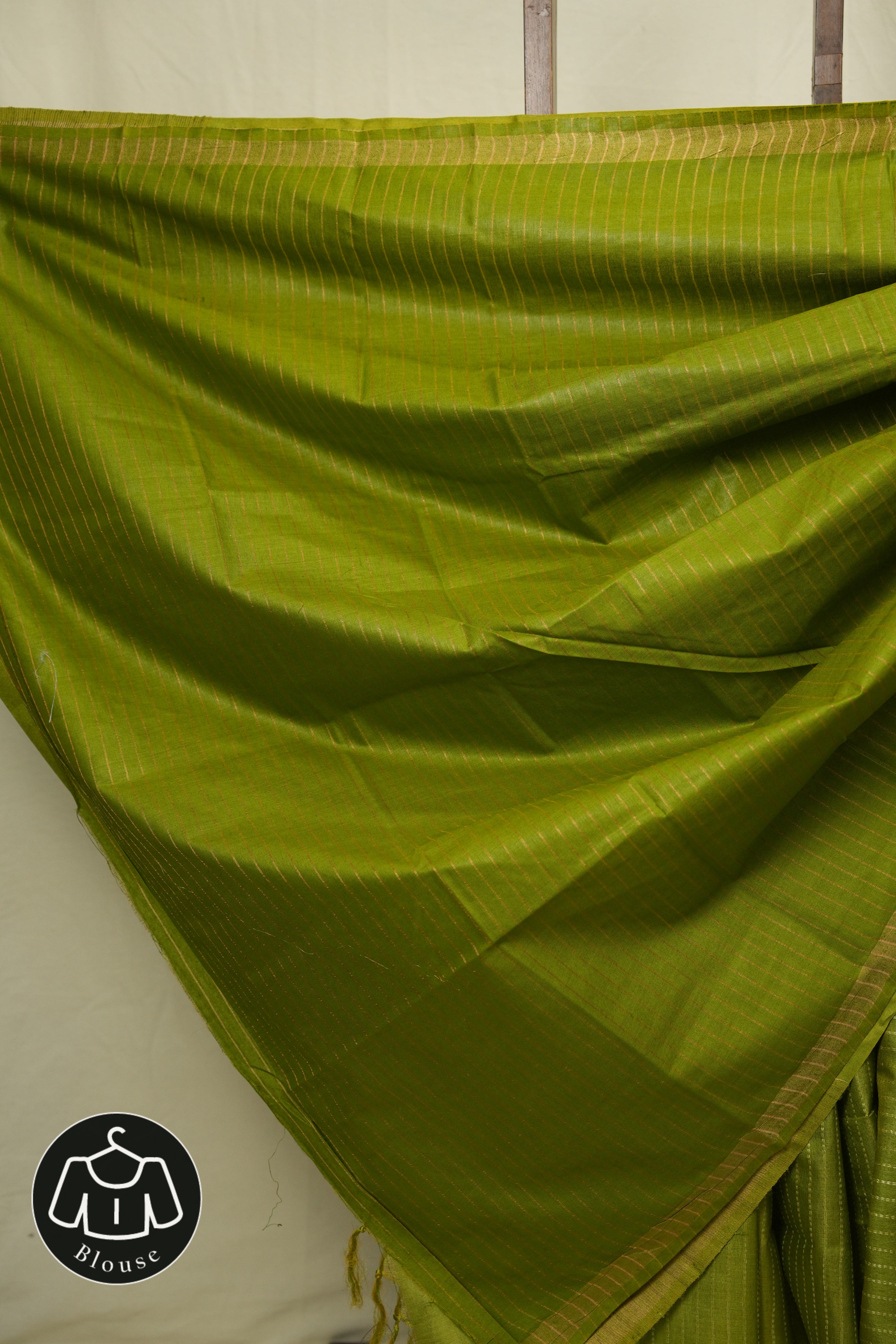 Green Tussar Silk Saree - SRGTSS1874