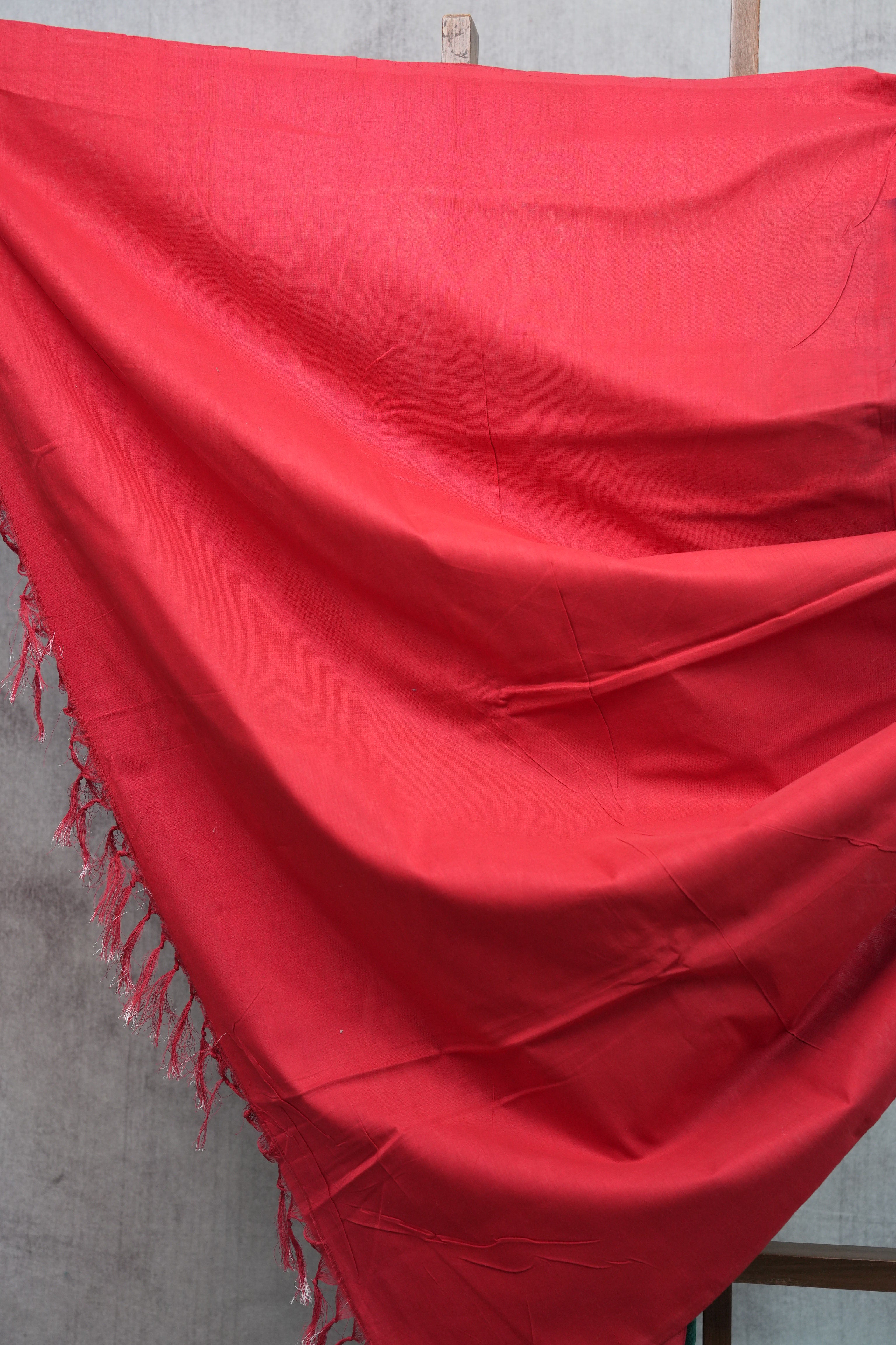 Green Pochampalli Cotton Ikat Saree - SRGPCIS50EX