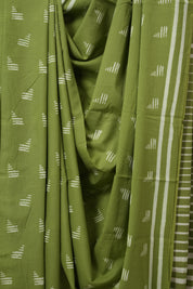 Light Green HBP Cotton Saree - SRLGCS3275