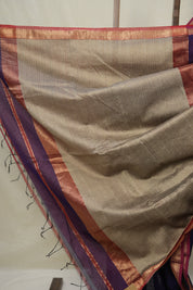 Violet Blue Maheshwari Saree - SRVBMS1028