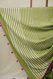 Light Green HBP Cotton Saree - SRLGCS3275