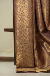 Dusty Pink Tussar Silk Saree - SRDPTSS1951