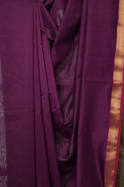 Purple Maheshwari Saree - SRPMS1027