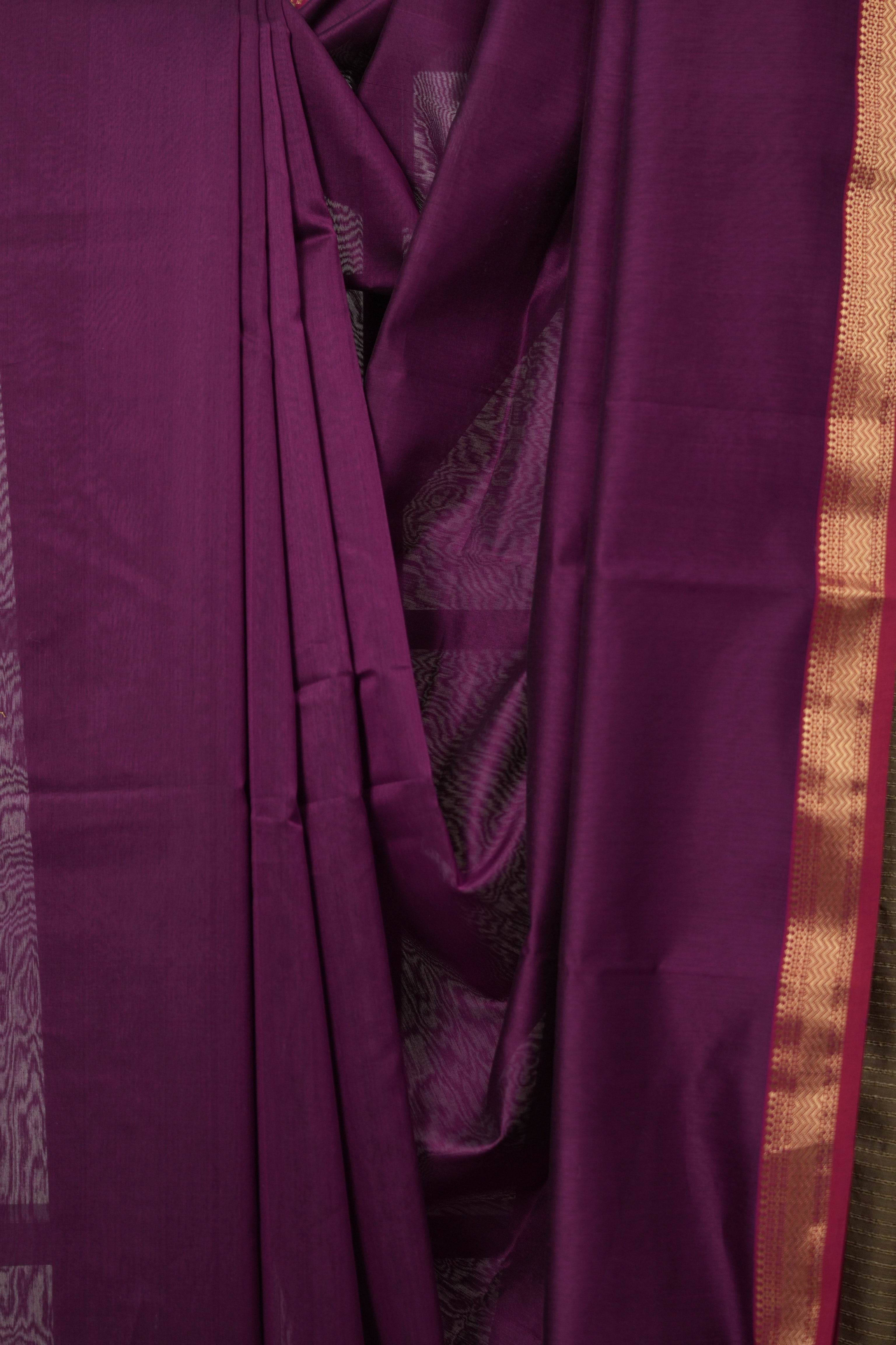 Purple Maheshwari Saree - SRPMS1027