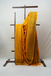 Yellow Soft Silk Saree - SRYSSS277