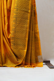Yellow Soft Silk Saree - SRYSSS277