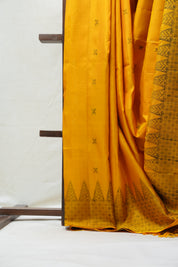 Yellow Soft Silk Saree - SRYSSS277