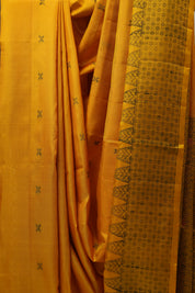 Yellow Soft Silk Saree - SRYSSS277