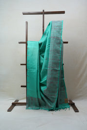 Turquoise Soft Silk Saree - SRTSSS285