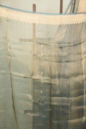Sky Blue Tissue Banarasi Silk Saree - SRSBTSS115