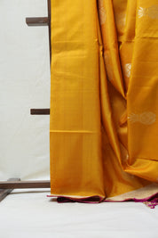 Yellow Soft Silk Saree - SRYSSS221
