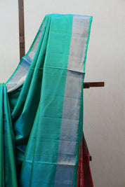 Aqua Green Soft Silk Saree - SRAGSSR229