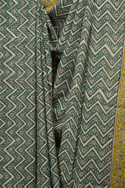 Green HBP Cotton Saree - SRGCS3620