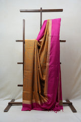 Mustard Yellow Soft Silk Saree - SRMYSSS243