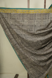 Green HBP Cotton Saree - SRGCS3620