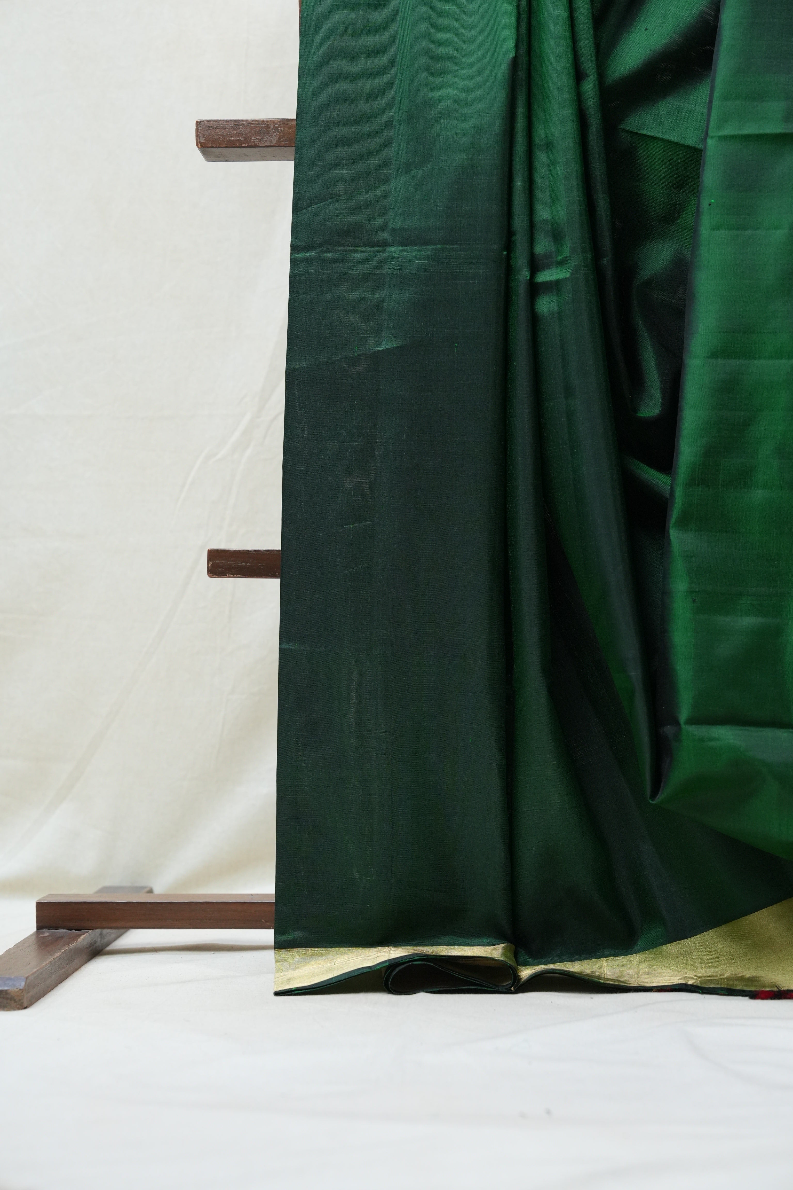 Green  Soft Silk Saree - SRGSSR224