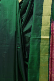 Green  Soft Silk Saree - SRGSSR224