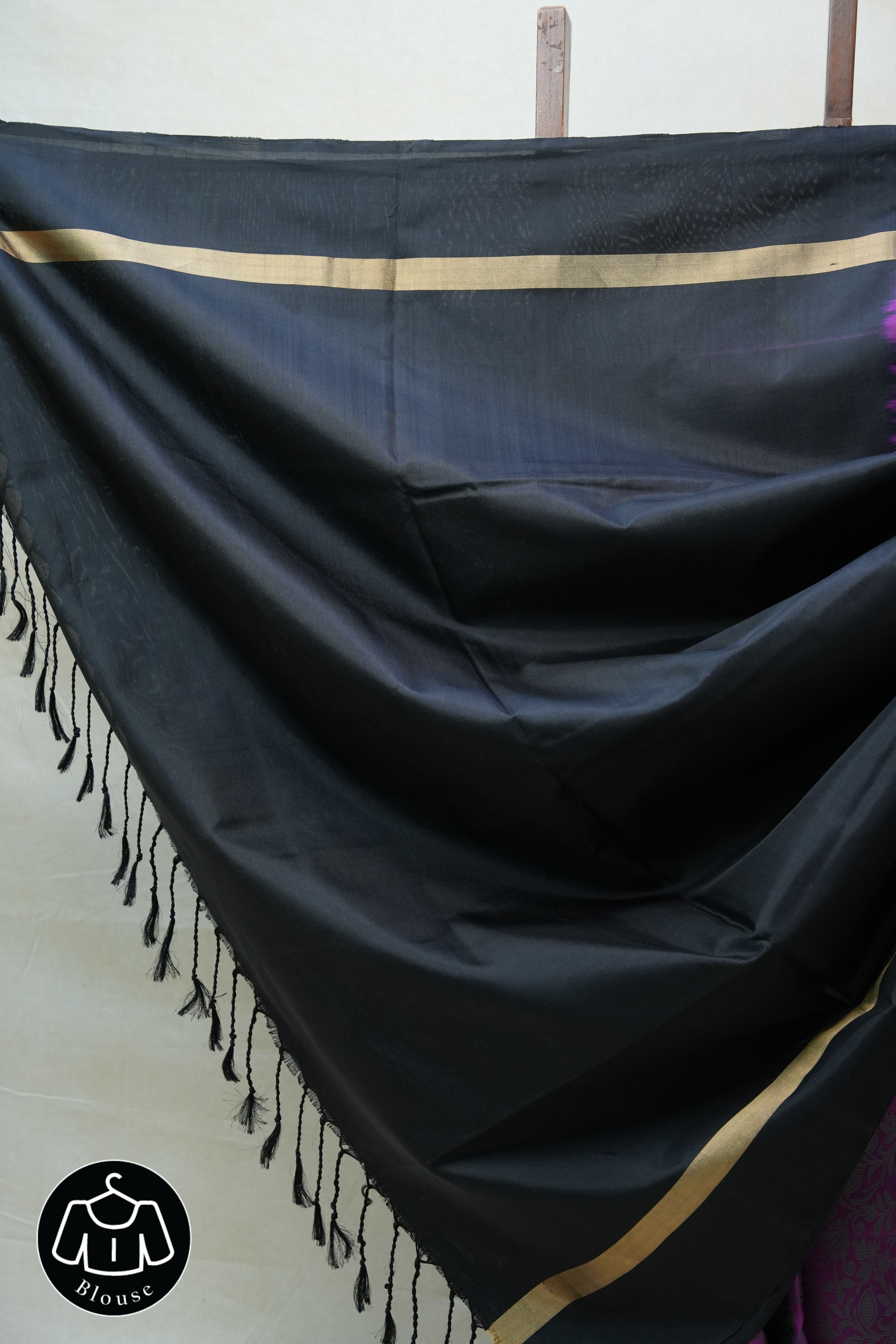 Purple Soft Silk Saree - SRPSSS245