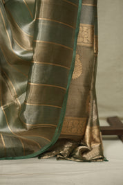 Mint Tissue Banarasi Silk Saree - SRMTBSS104