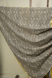 Yellow HBP Cotton Saree - SRYCS3617