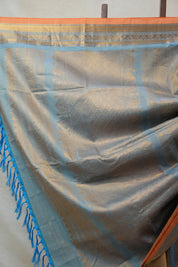 Beige Gadwal Cotton Silk Saree - SRBGCSS75