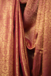 Rani Pink Tussar Silk Saree - SRRPTSS1954