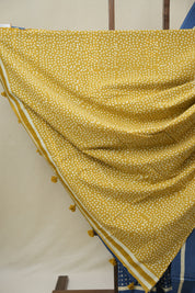 Blue HBP Cotton Saree- SRBCS3269