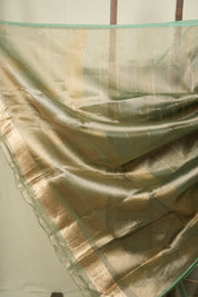 Mint Tissue Banarasi Silk Saree - SRMTBSS104