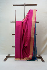 Rani Pink  Soft Silk Saree - SRRPSSS230