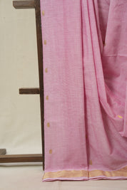 Pink Cotton Paithani Saree - SRPCPS714