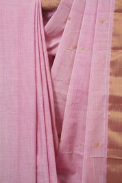 Pink Cotton Paithani Saree - SRPCPS714