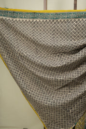 Yellow HBP Cotton Saree - SRYCS3619