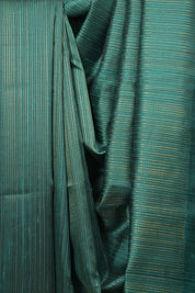 Rama Green Raw Silk Saree - SRRGRSS1020