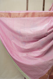 Pink Cotton Paithani Saree - SRPCPS714