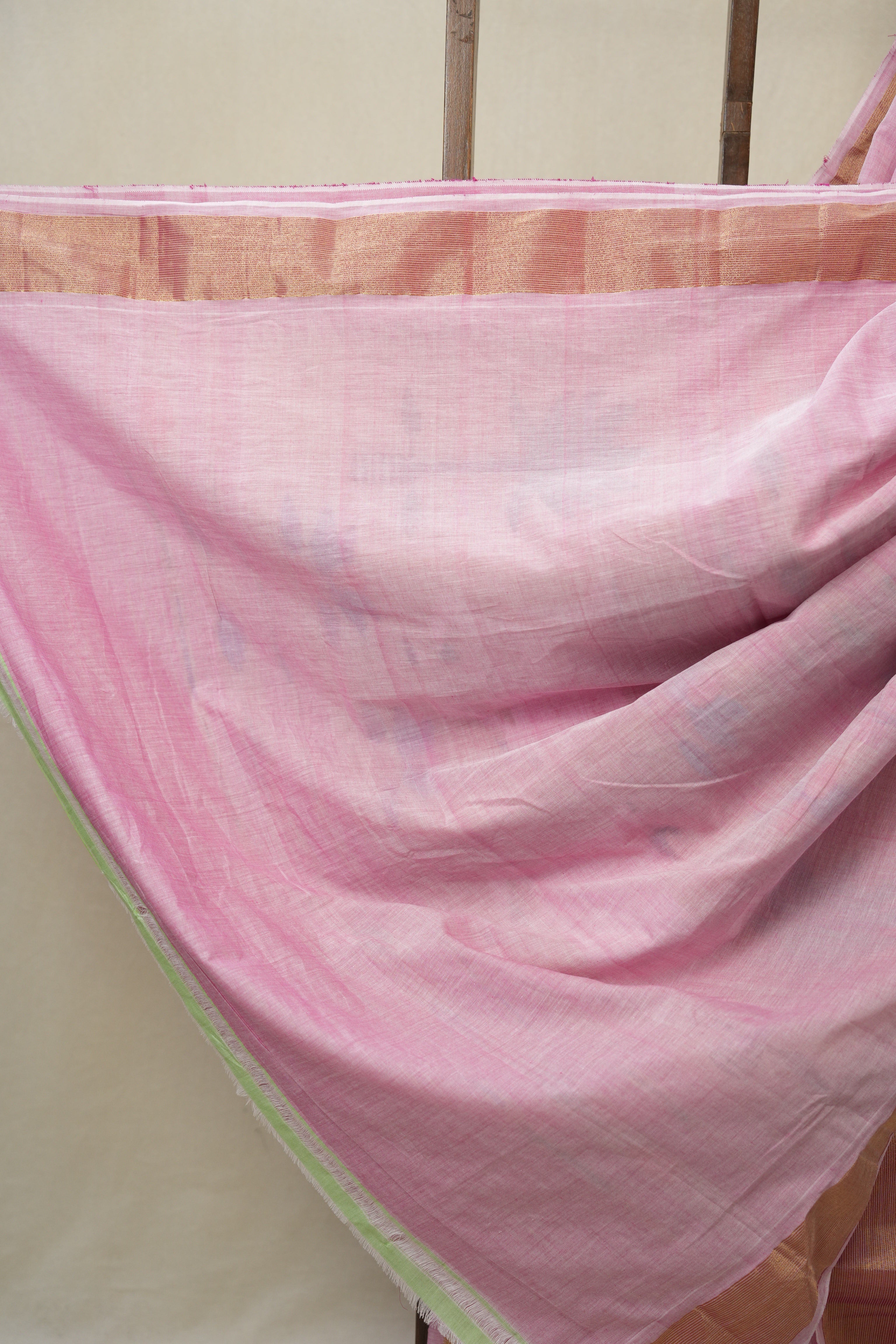 Pink Cotton Paithani Saree - SRPCPS714