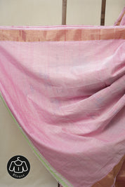 Pink Cotton Paithani Saree - SRPCPS714
