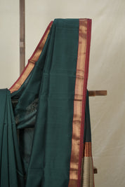 Teal Green Maheshwari Saree - SRTGMS1024