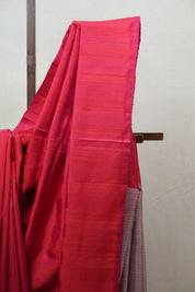 Red Soft Silk Saree - SRRSSS249