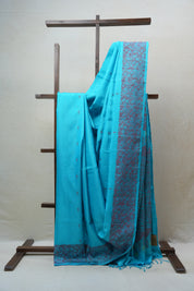 Blue Soft Silk Saree - SRBSSS282