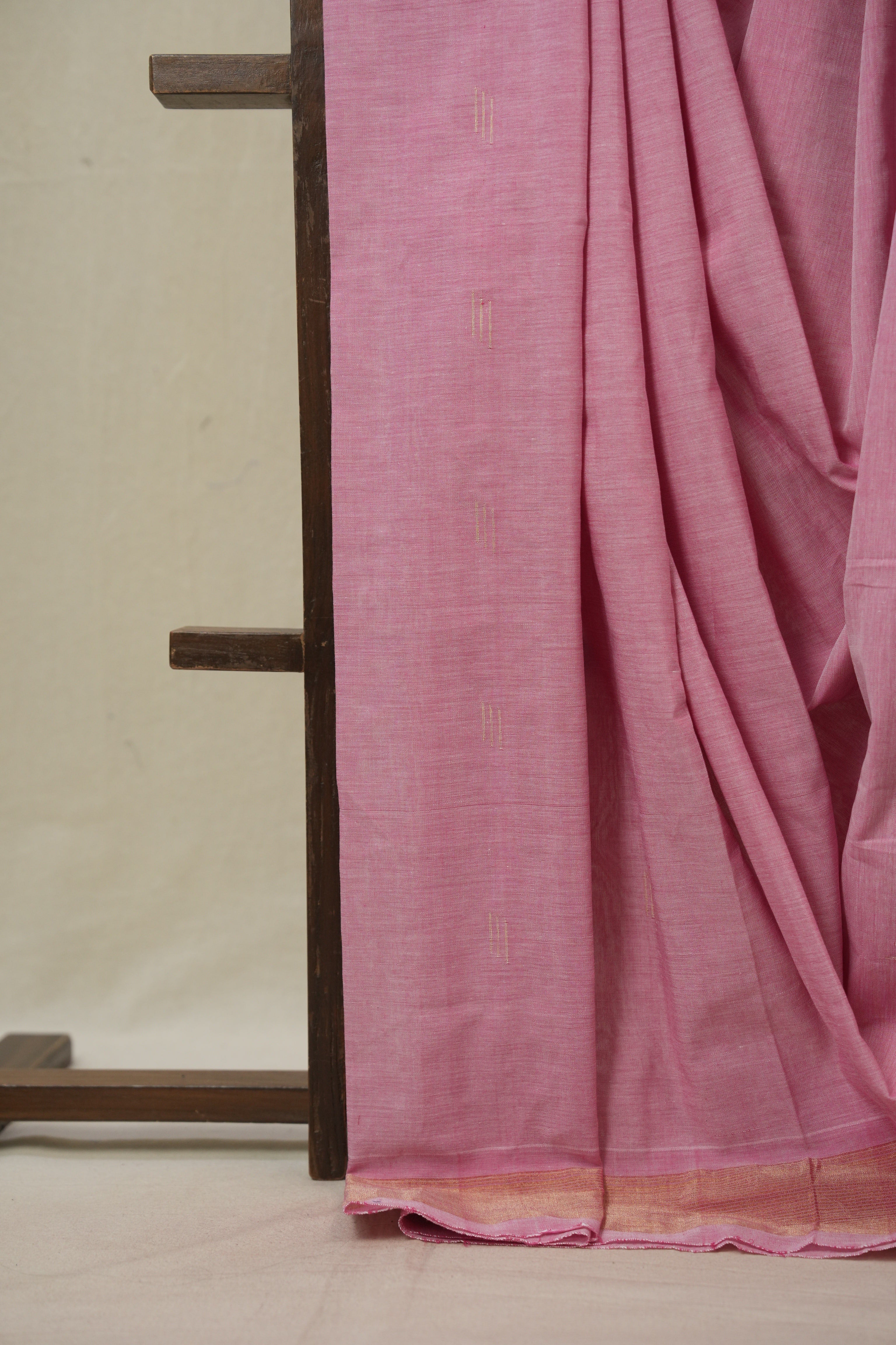 Pink Cotton Paithani Saree - SRPCPS715