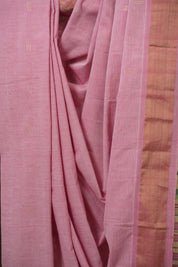 Pink Cotton Paithani Saree - SRPCPS715