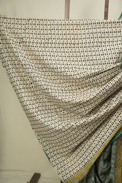 Green HBP Cotton Saree - SRGCS3618