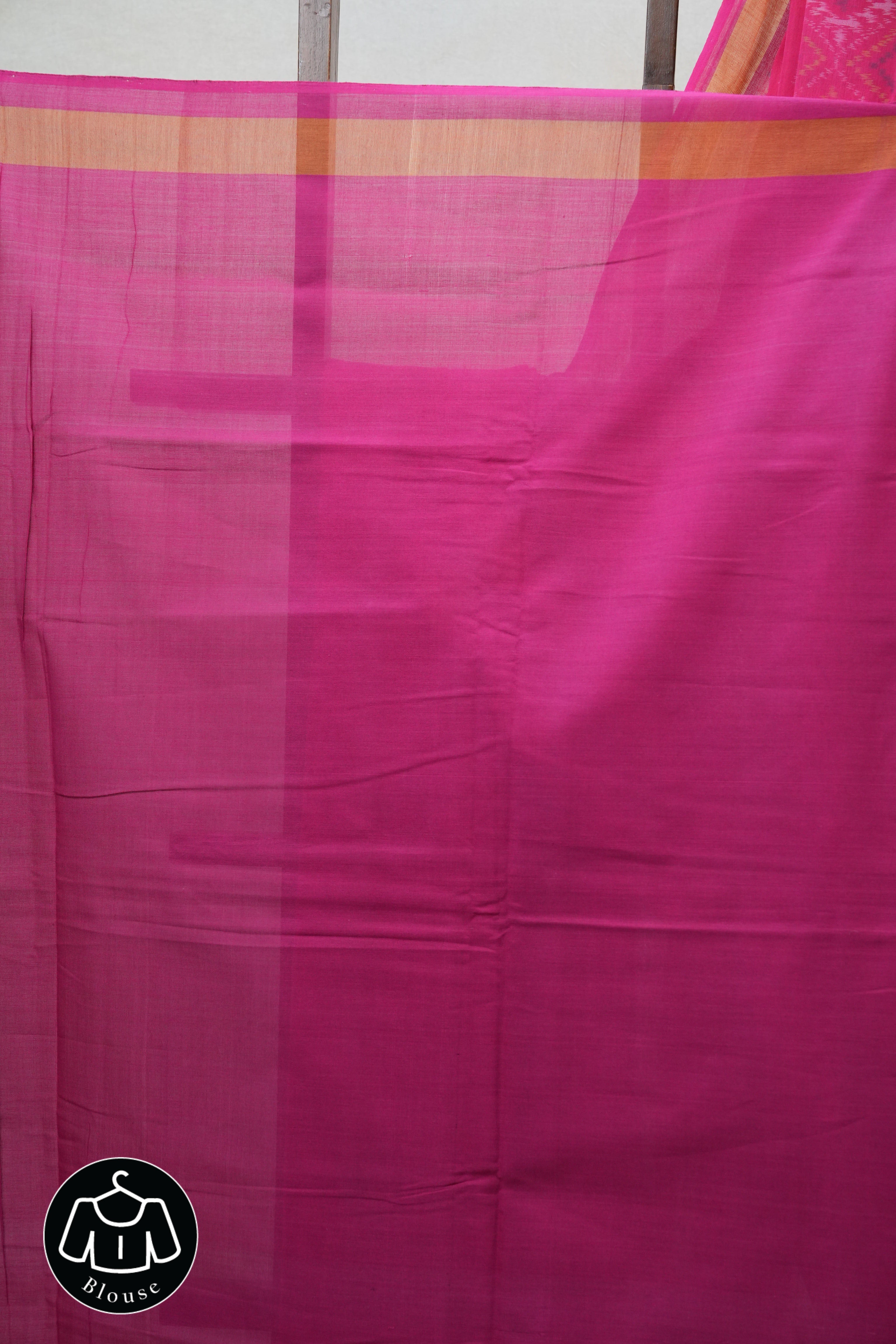 Pink Rajkot Patola Cotton Saree - SRPRPCS14