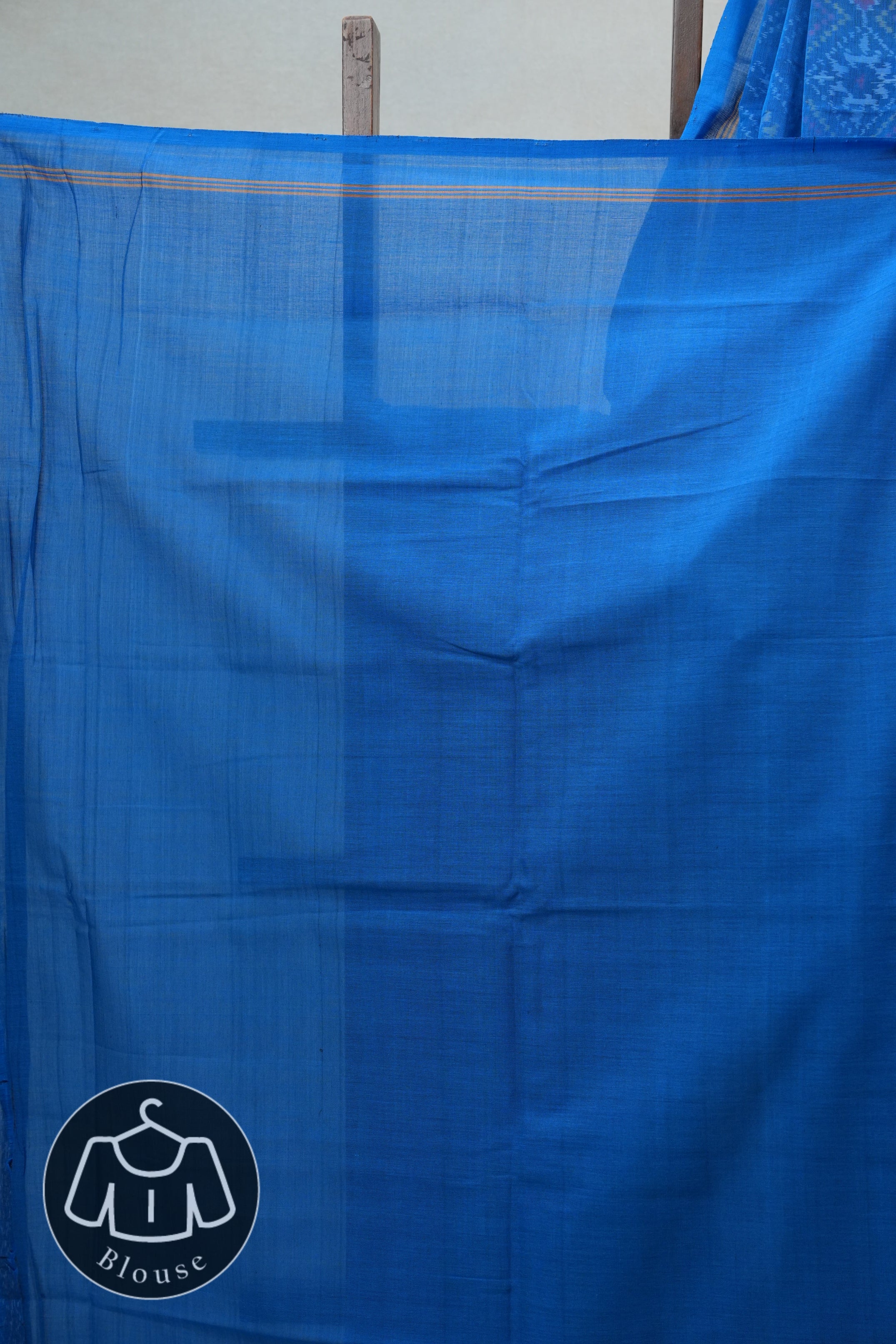 Blue Rajkot Patola Cotton Saree - SRBRPCS04