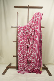 Pink HBP Georgette Saree - SRPHGS69