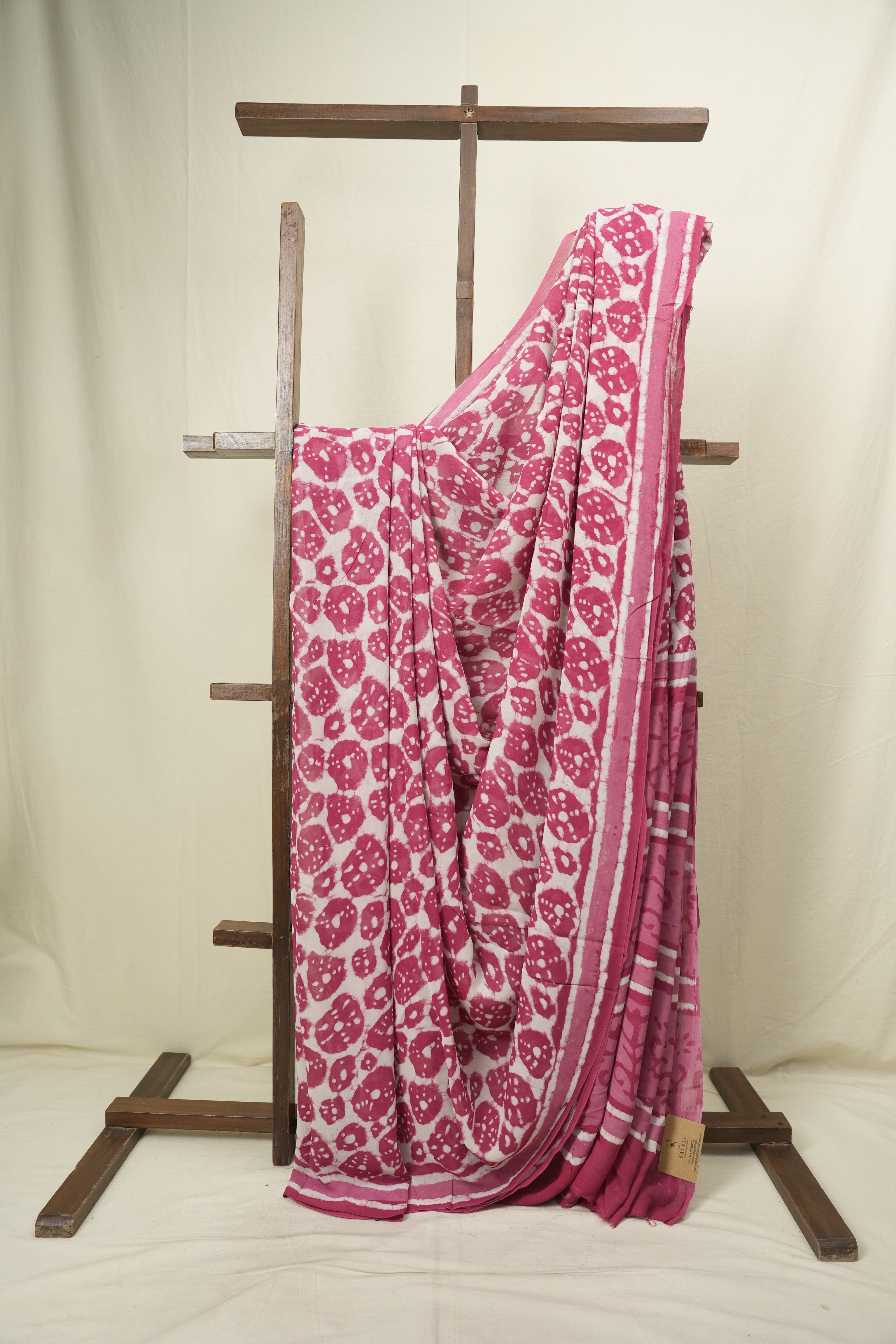 Pink HBP Georgette Saree - SRPHGS69